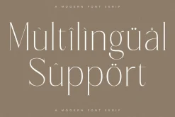 Lisandra A Modern Font Serif