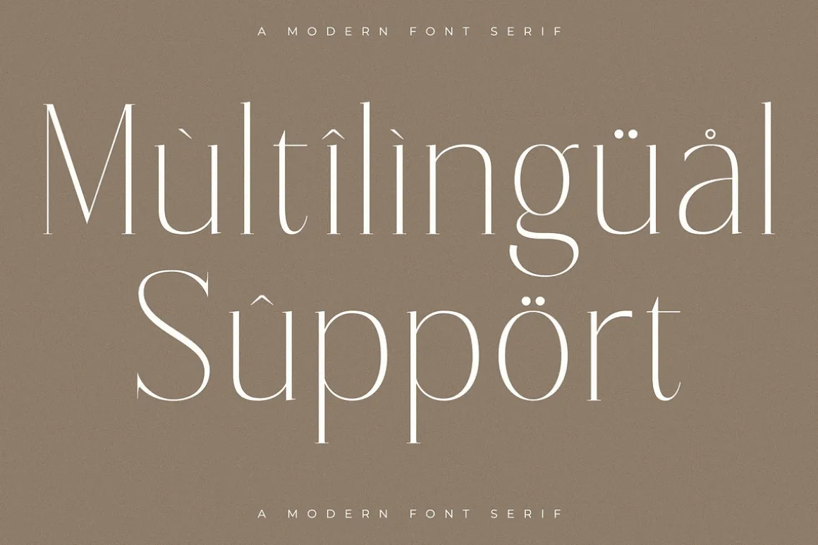Lisandra A Modern Font Serif