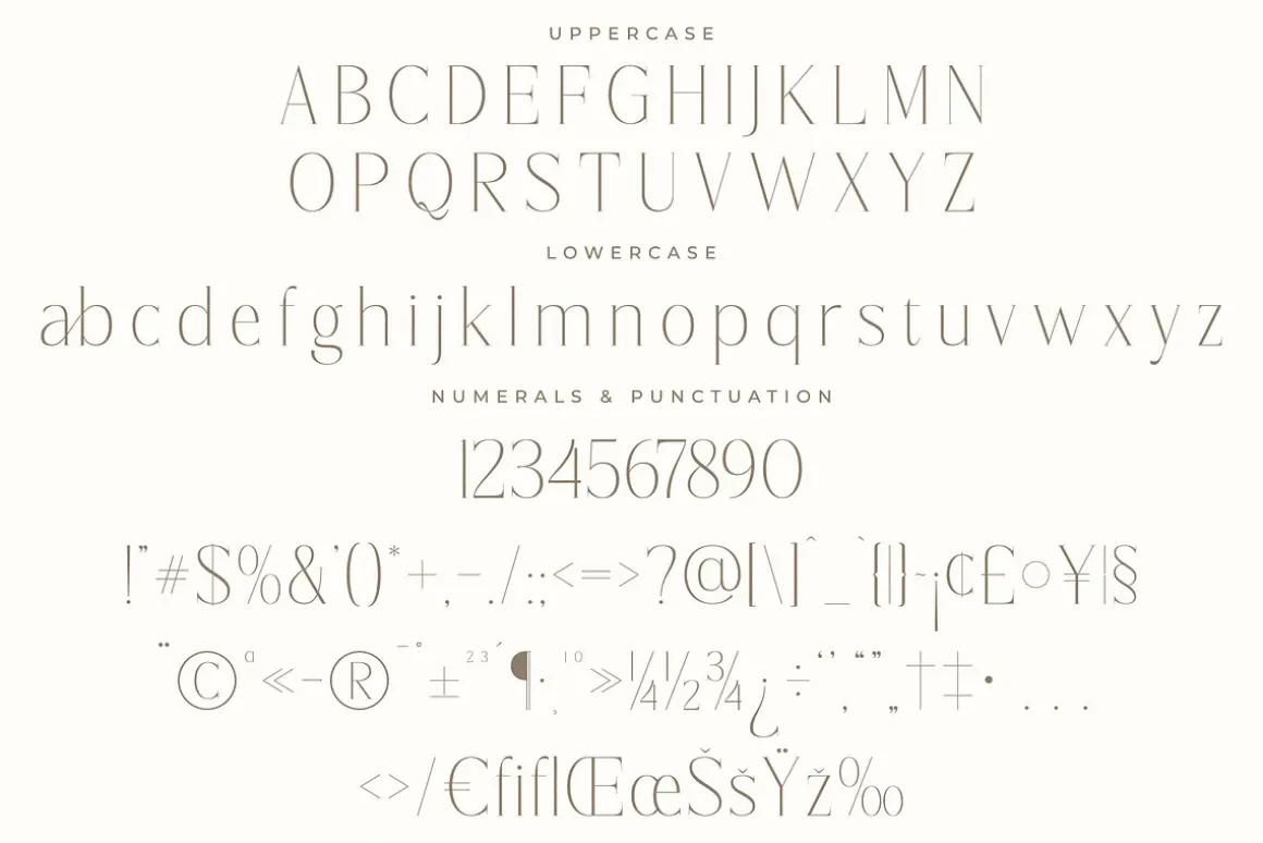 Lisandra A Modern Font Serif