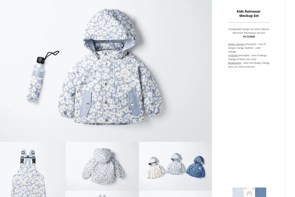 Little Fashion 2 Mockup Bundle