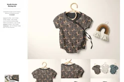 Little Fashion 2 Mockup Bundle