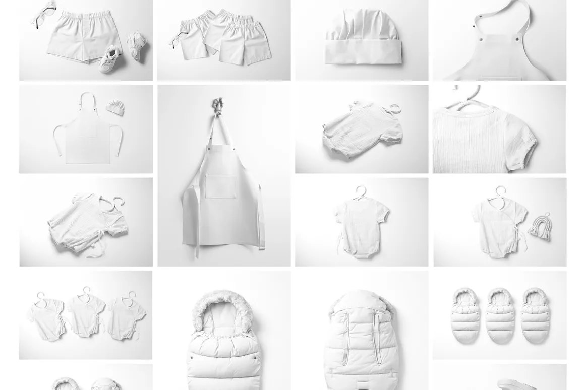 Little Fashion 2 Mockup Bundle