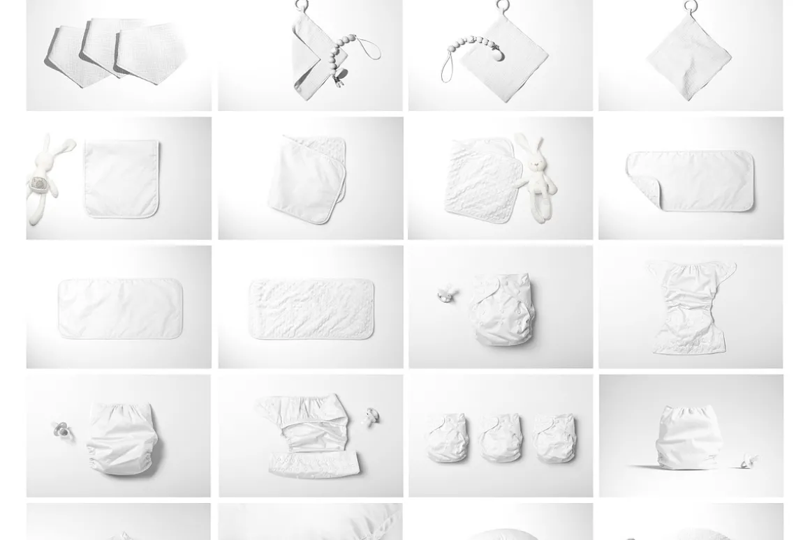 Little Fashion 2 Mockup Bundle