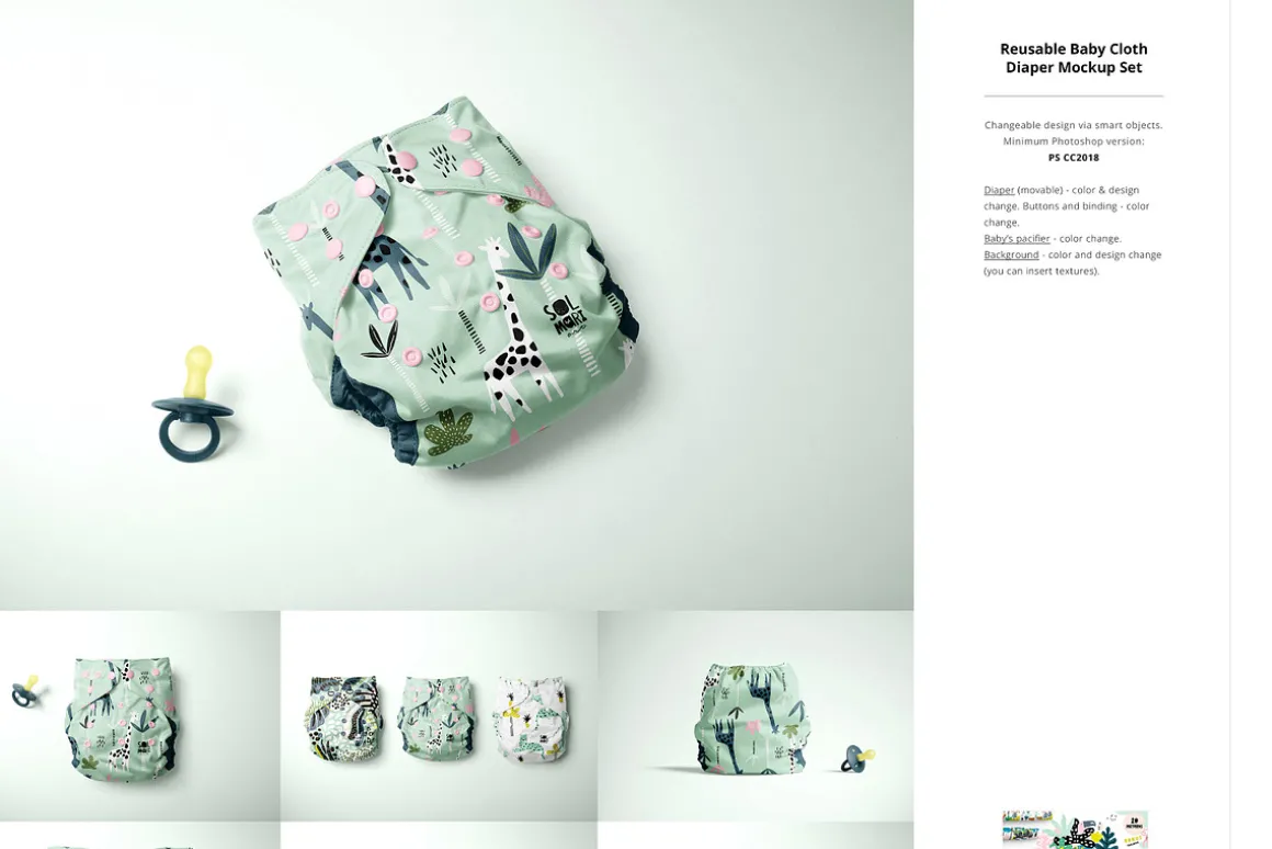 Little Fashion 2 Mockup Bundle
