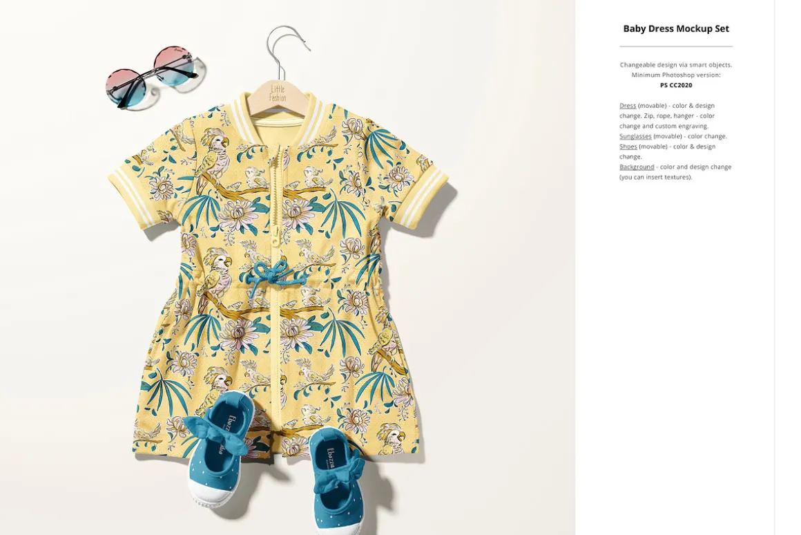 Little Fashion 2 Mockup Bundle