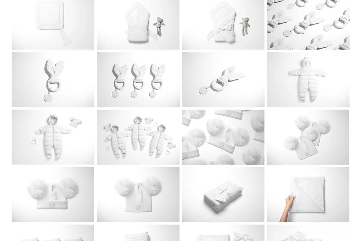 Little Fashion 2 Mockup Bundle