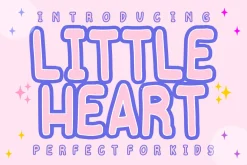 Little Heart – Sweet & Playful Font