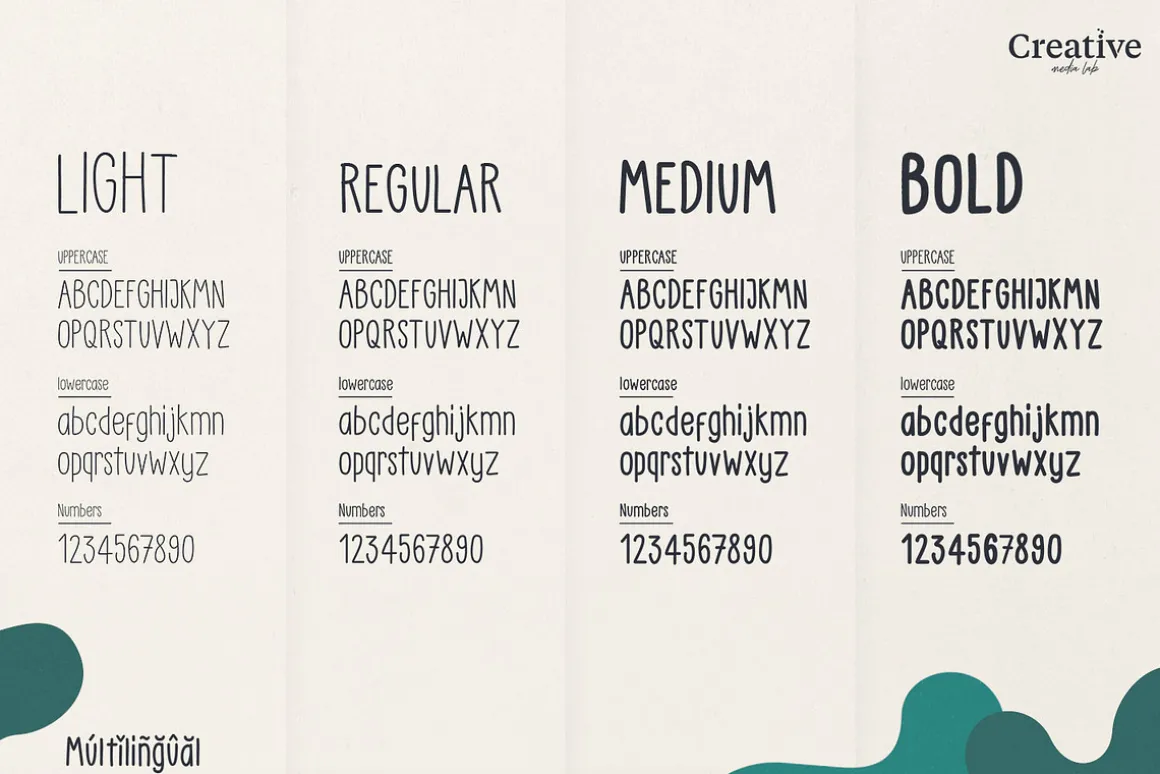 Little Pea - Handwritten Font