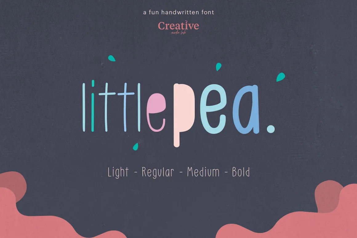 Little Pea - Handwritten Font