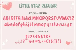 Little Star - Cute Display Font