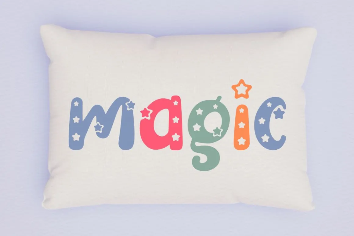 Little Star - Cute Display Font