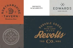 10 Logo/Badge Templates Vol.4