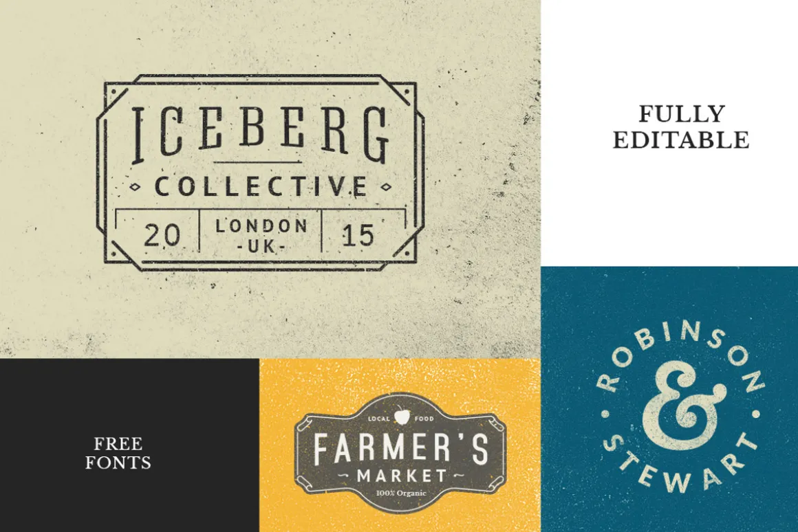 10 Logo/Badge Templates Vol.4