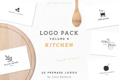 Logo Pack Volume 9. Kitchen