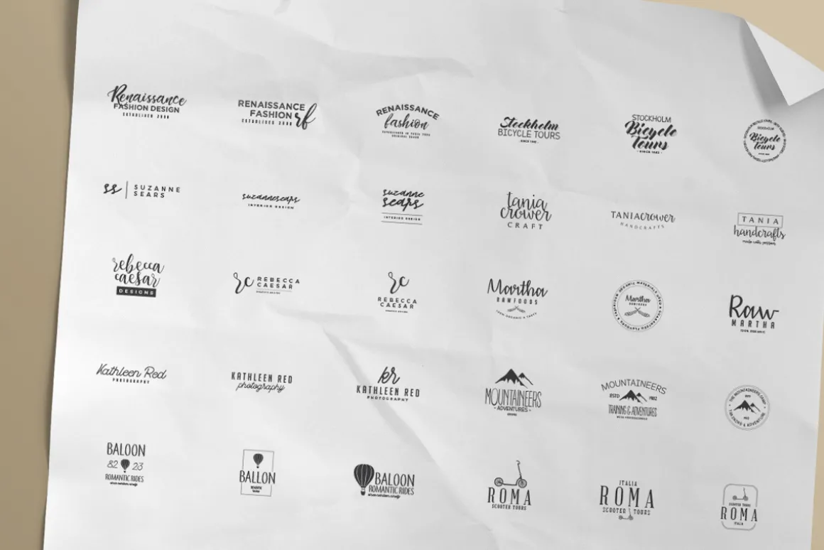 500 Logos Bundle