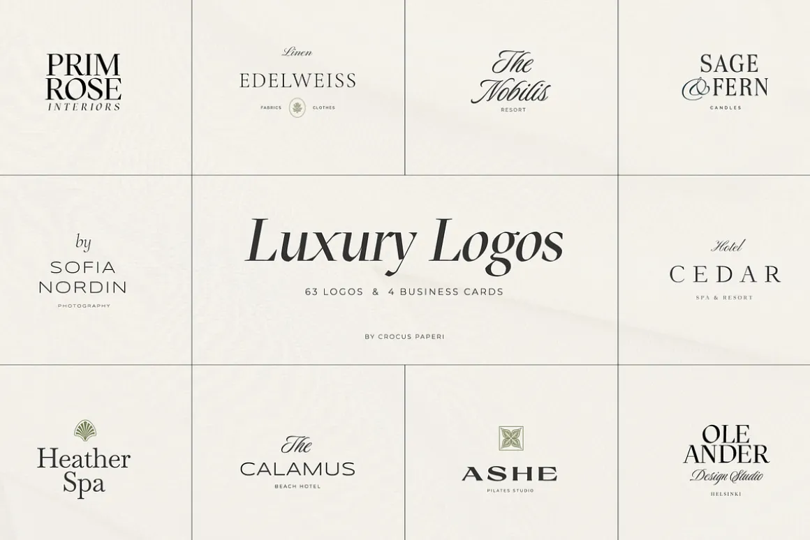 320 logos & illustrations bundle