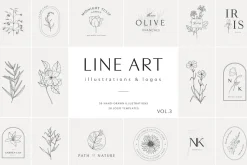 320 logos & illustrations bundle