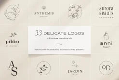 320 logos & illustrations bundle