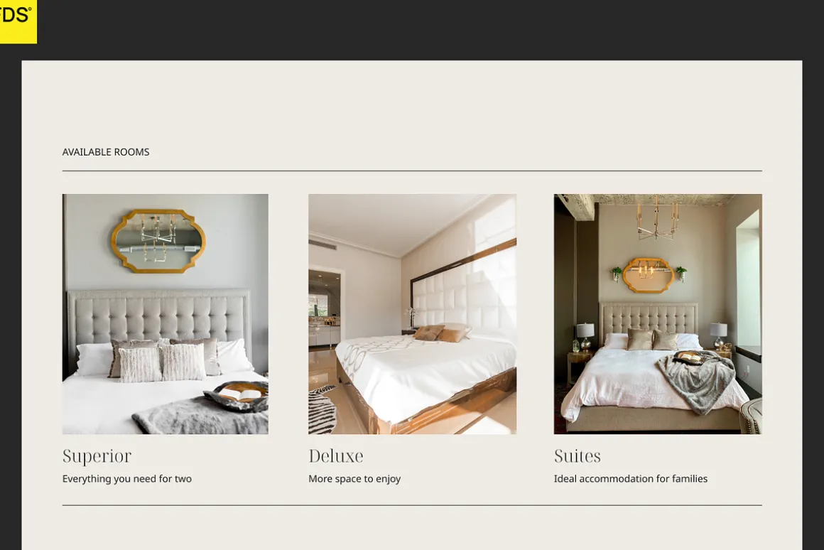 LONDON HOTEL - FRAMER TEMPLATE