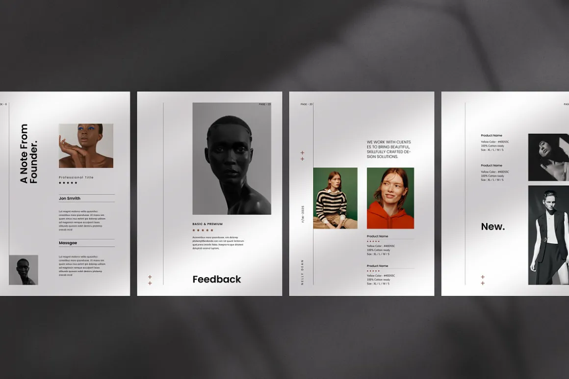 LookBook Template