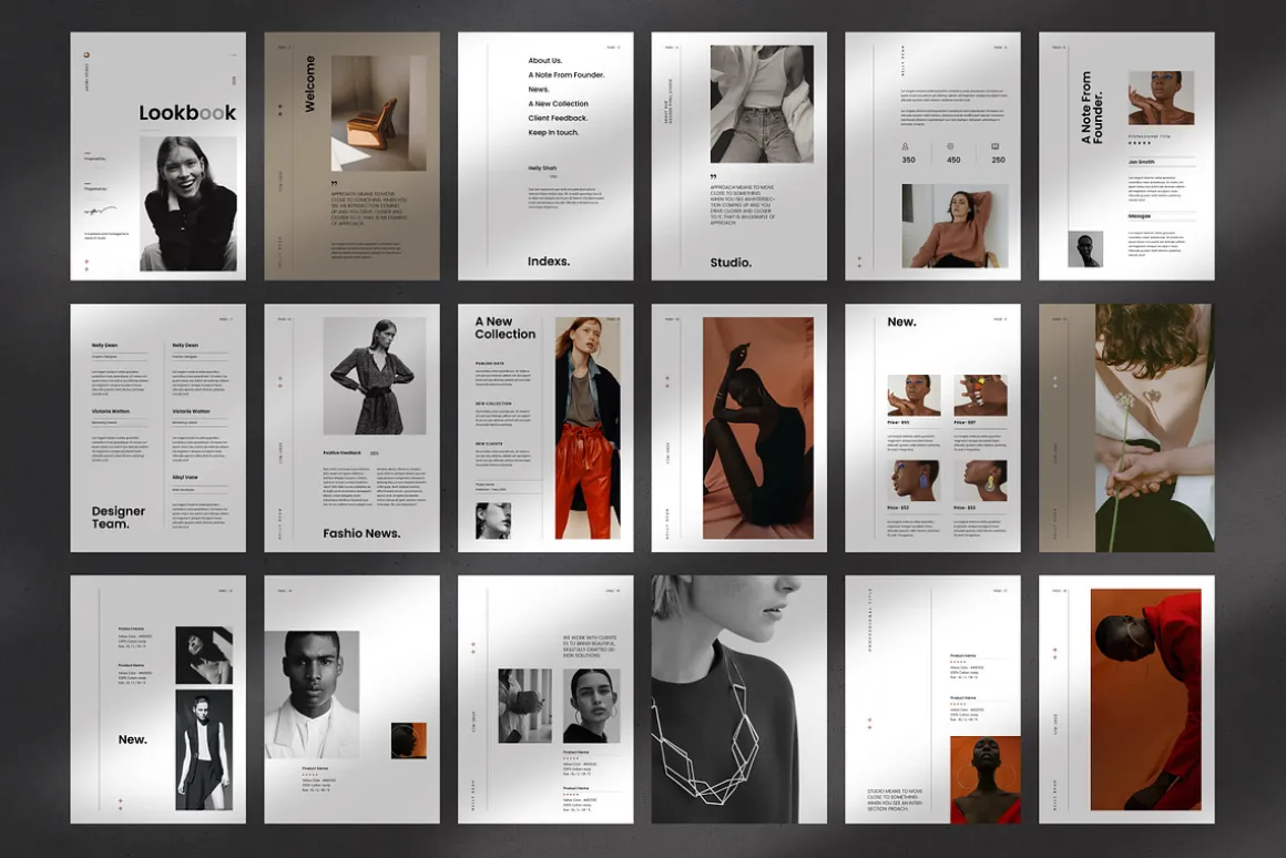 LookBook Template