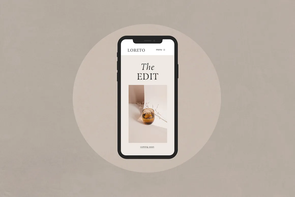 Loreto - iPhone Mockup Scene Creator