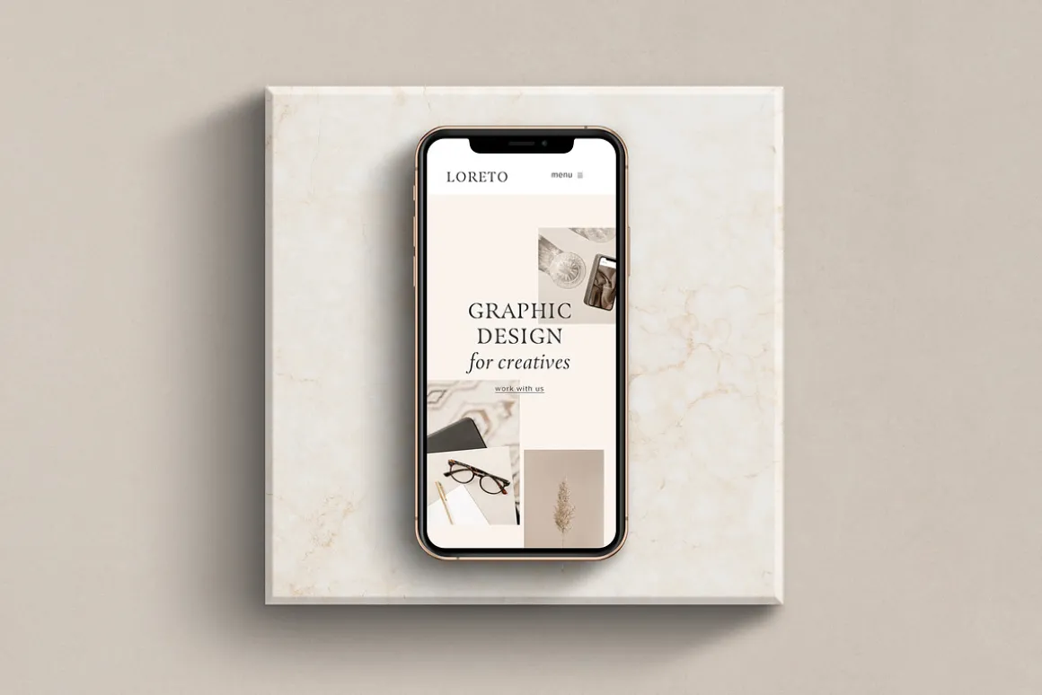 Loreto - iPhone Mockup Scene Creator