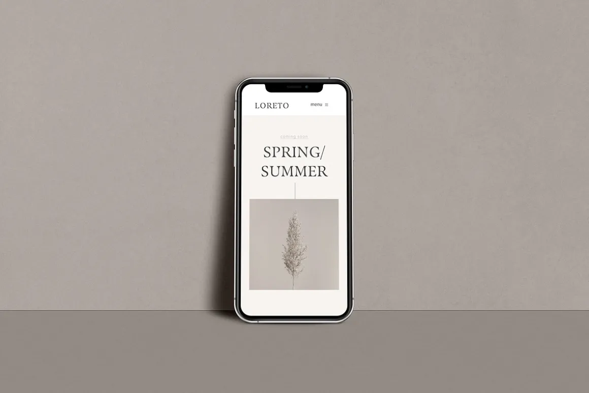 Loreto - iPhone Mockup Scene Creator