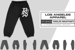 Los Angeles HF104GD Toddler Sweats