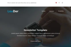Louder - Responsive email template