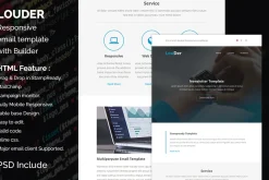 Louder - Responsive email template