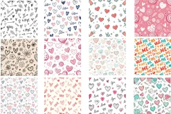 Love Heart Mother's Day Pattern