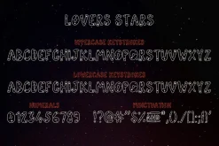 Lovers Stars Fabulous Fonts