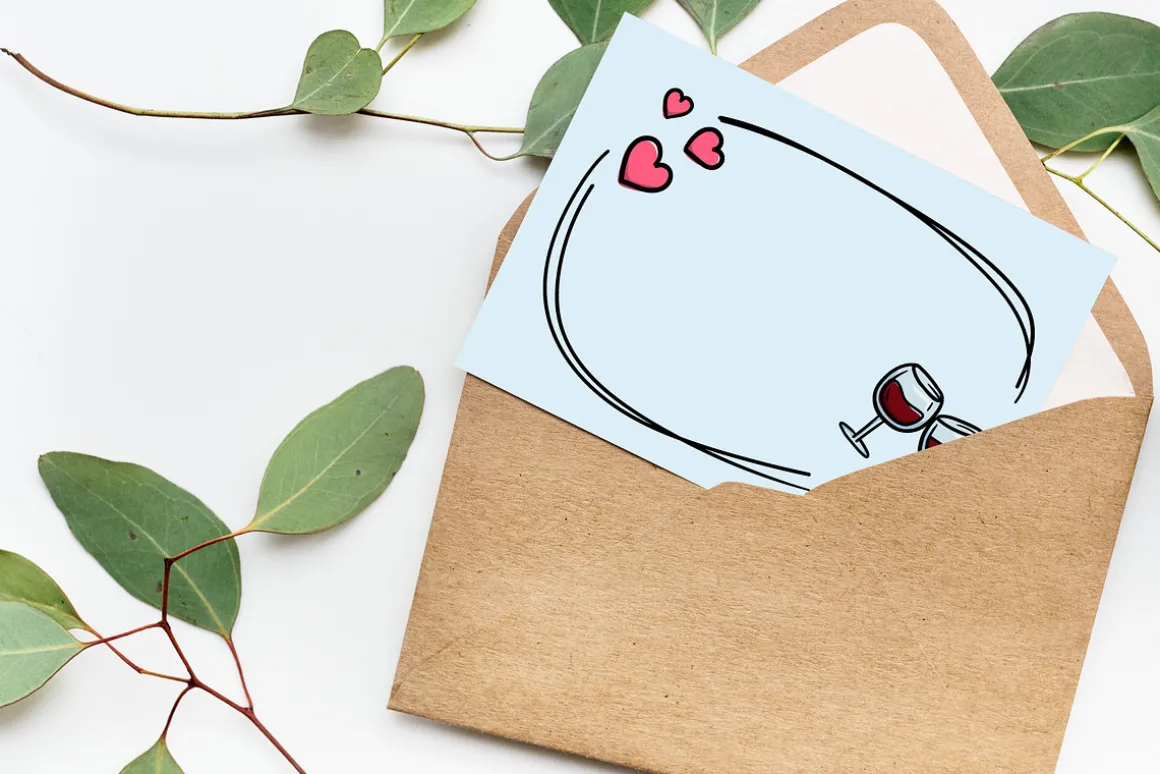 Love. Set of vector elements