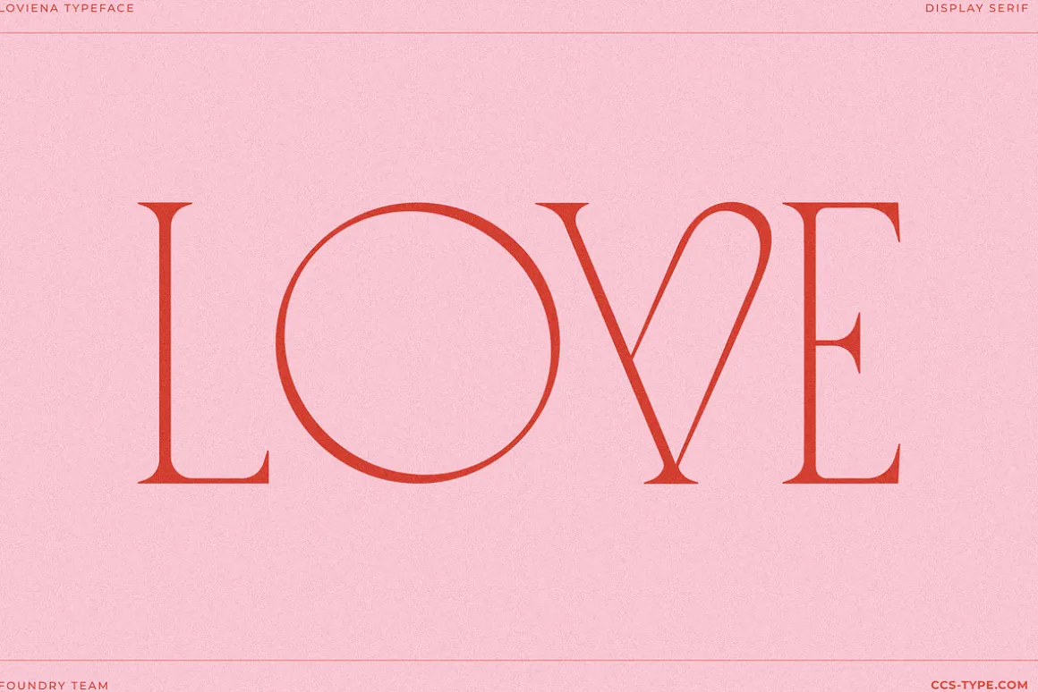 Loviena Rose - Stylish Serif