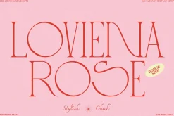 Loviena Rose - Stylish Serif