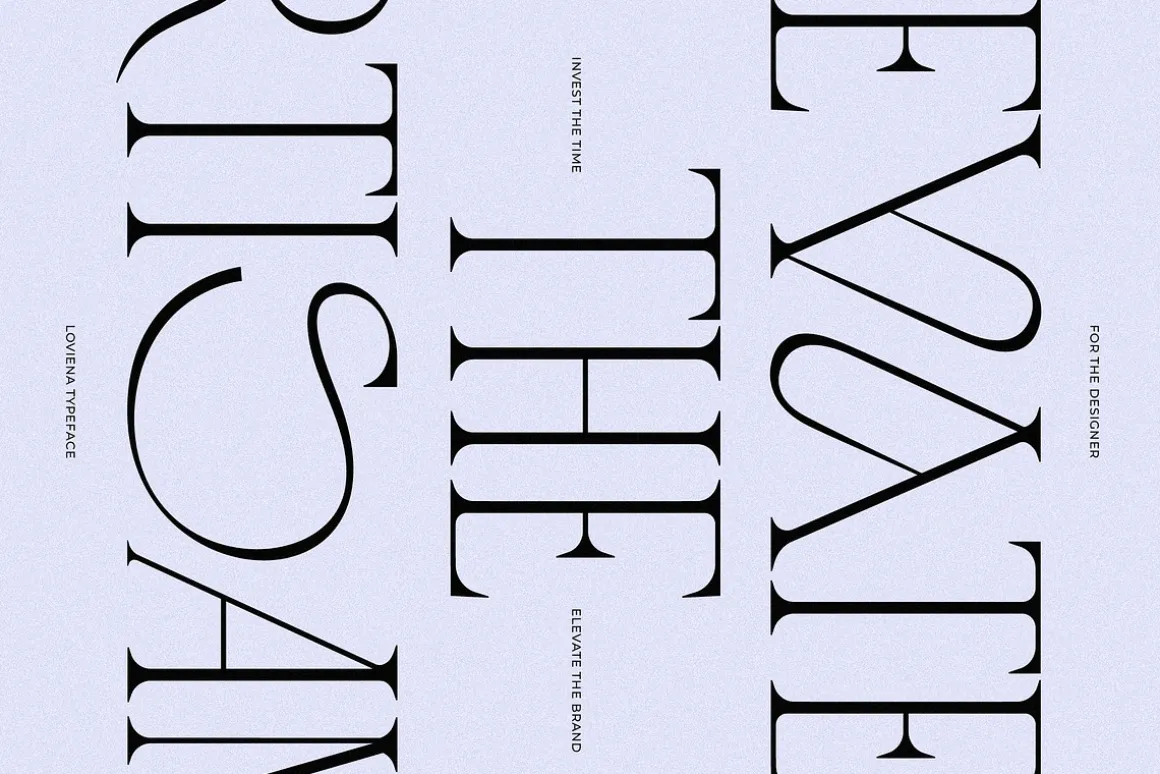 Loviena Rose - Stylish Serif