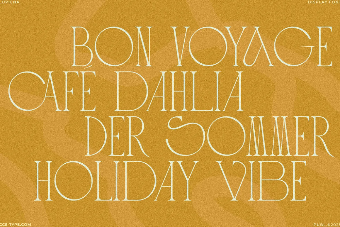 Loviena Rose - Stylish Serif