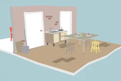 LOW POLY INTERIOR [25+ UNIQ OBJECTS]