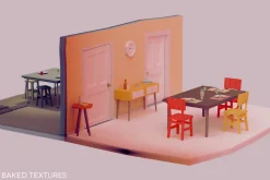 LOW POLY INTERIOR [25+ UNIQ OBJECTS]