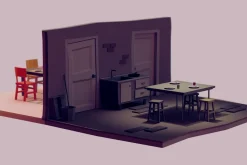 LOW POLY INTERIOR [25+ UNIQ OBJECTS]