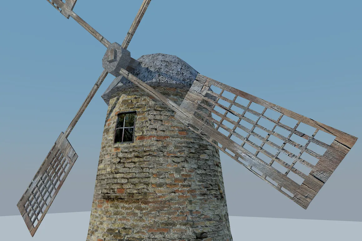 Low Poly Mill