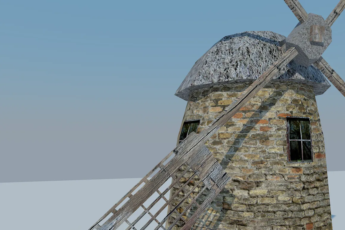 Low Poly Mill