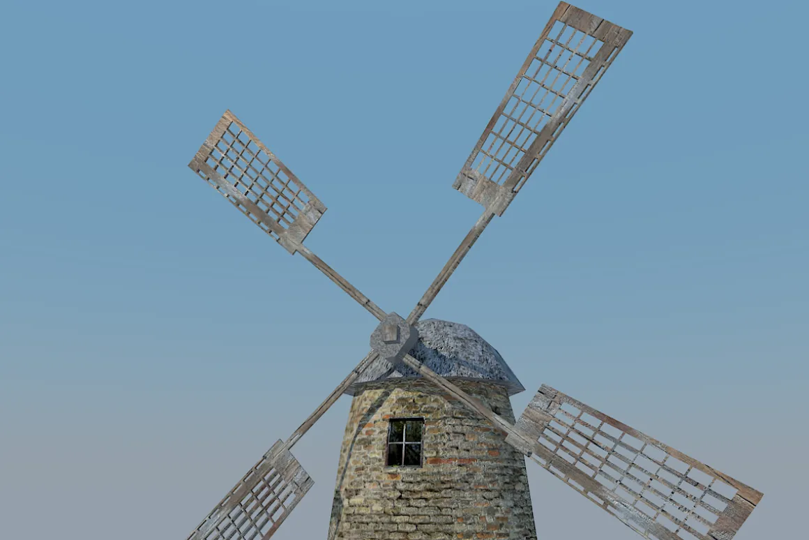 Low Poly Mill