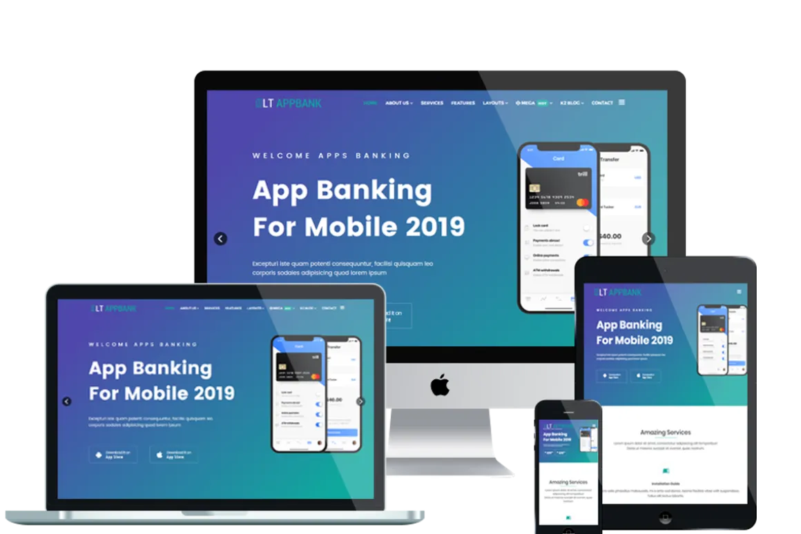 LT AppBank Onepage WordPress Theme