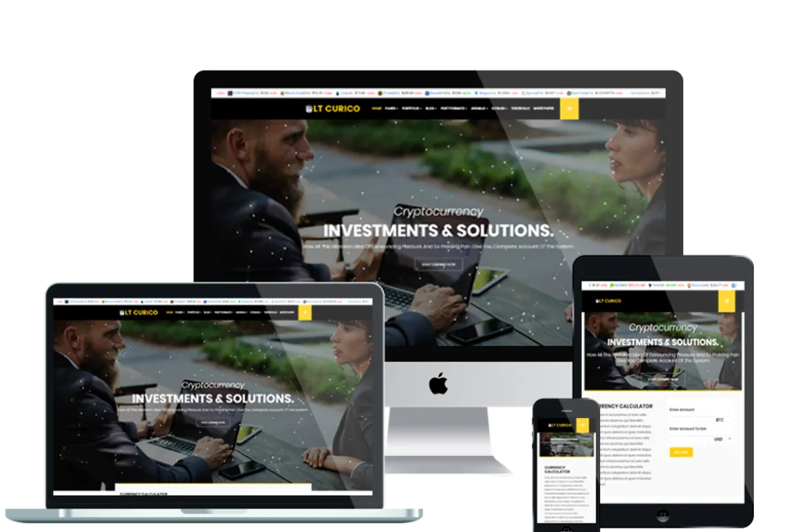 LT Curico – Bitcoin WordPress Theme