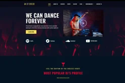 LT Disco Onepage Nightclub WordPress