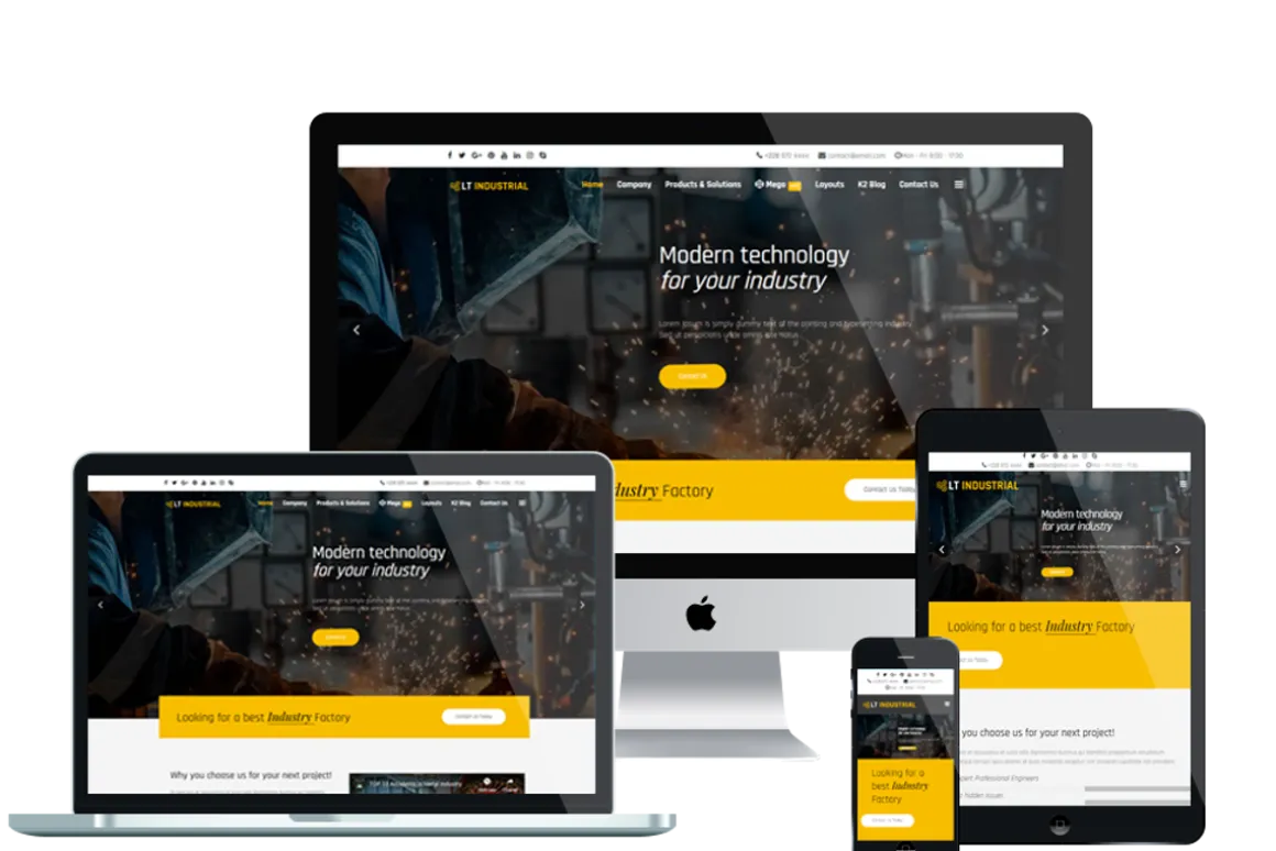 LT Industrial WordPress Theme