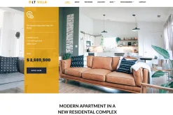 LT Villa Onepage WordPress Theme
