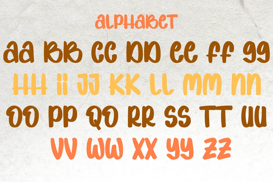 Lucky Chalk Marker Display Font